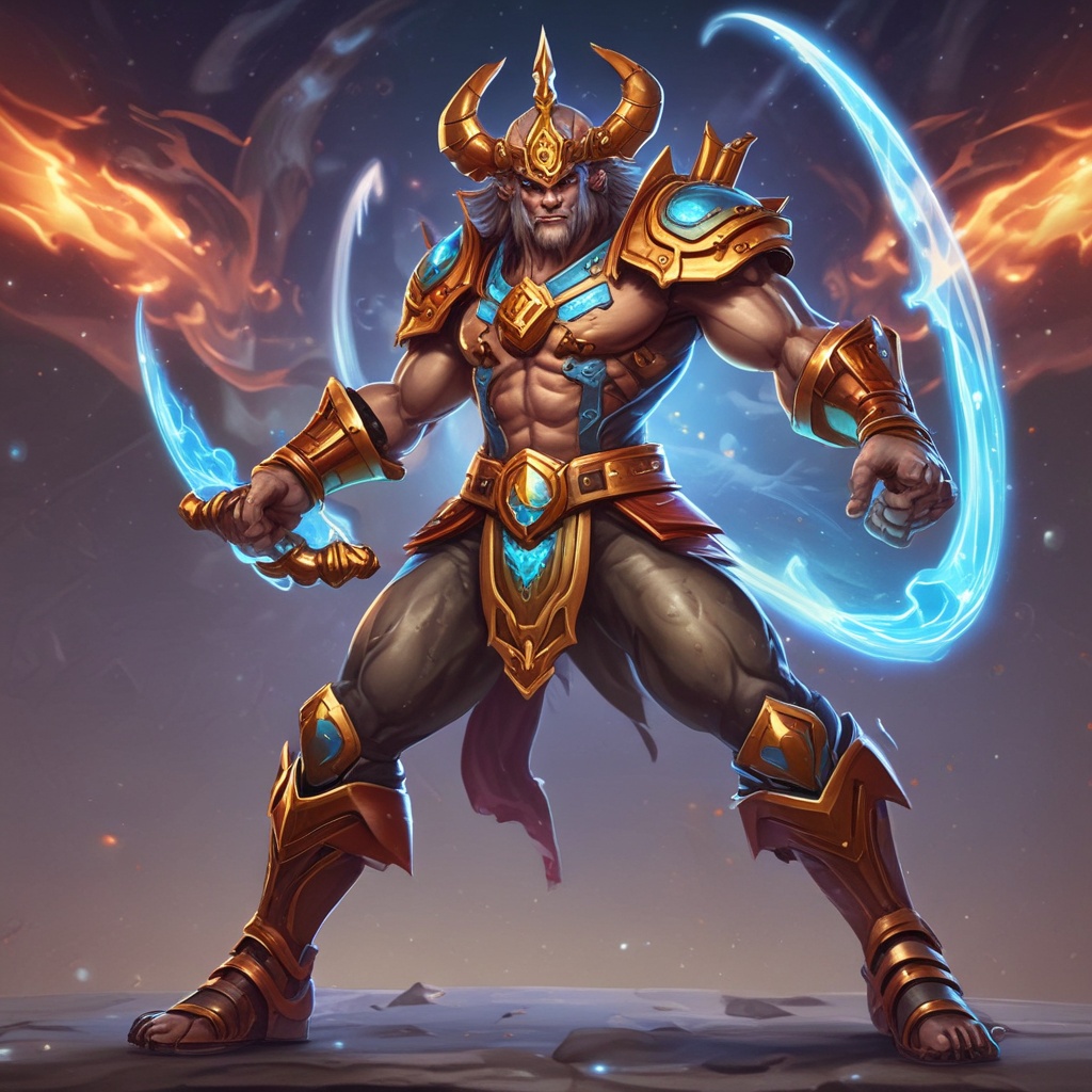 Zodiac Warrior 1 ready for the mobile game fist fight